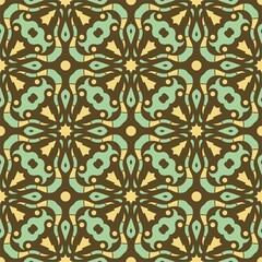 Luxury pattern ornament background. Ethnic seamless shape ready for print