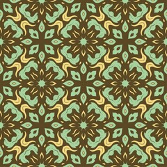 Luxury pattern ornament background. Ethnic seamless shape ready for print