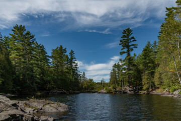 Crown Land on the Canadian Shield Laurentian Plateau