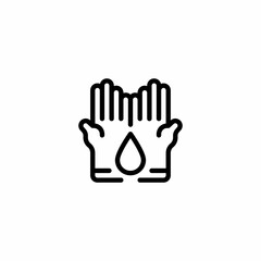 clean, water, liquid, volunteer, humanitarian, charity, giving Outline Icon, Logo, and illustration