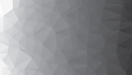low poly abstract gray background