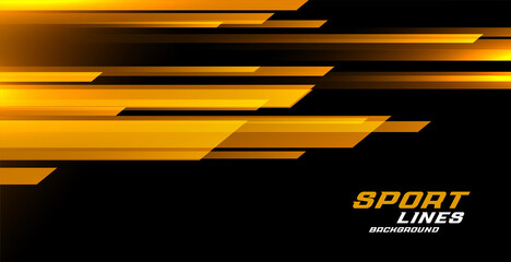 golden glowing light streak lines background