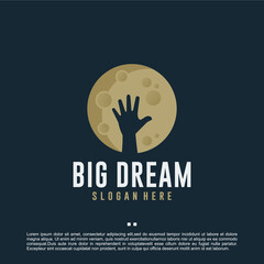 big dream , motivation , logo design inspiration