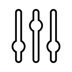 Volume Mixer Vector Icon