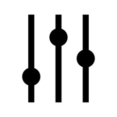 Volume Mixer Vector Icon