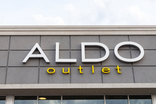 Aldo shoe store outlet in Ottawa, Canada on April 10, 2021