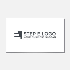 E CONSTRUCTIONS LOGO DESIGN VECTOR