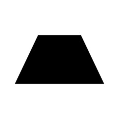 Hexagon icon of vector geometry hexagonal six sided polygon hexagon line on white backround