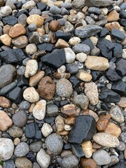 pebbles on the beach