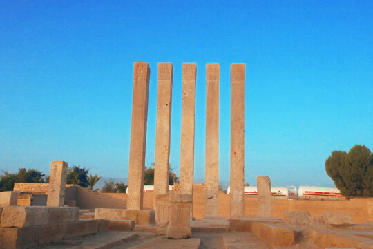TEMPLE OF SUN YEMEN ,MARIB