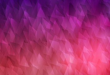 Naklejka premium Dark Purple, Pink vector layout with lines, rectangles.