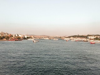 Fototapeta na wymiar Bosphorus River Port