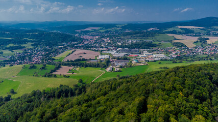 Herbstwanderung durch die schöne Natur von Schmalkalden - Thüringen - Deutschland