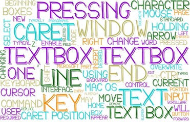 Textbox Wordcloud Banner, Wallpaper, Background, Book Cover, Wordart