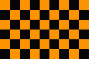 黒とオレンジのタイルのボード