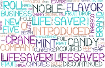 Lifesaver Wordcloud Banner, Wallpaper, Background, Book Cover, Wordart
