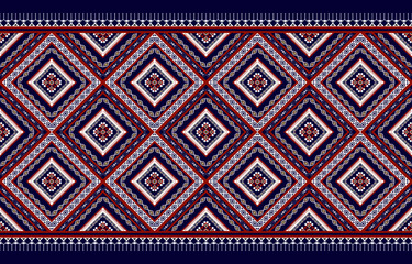 Ethnic seamless pattern tribal traditional. Aztec style. Design for background, illustration, wallpaper, fabric, texture, batik, carpet, clothing, embroidery