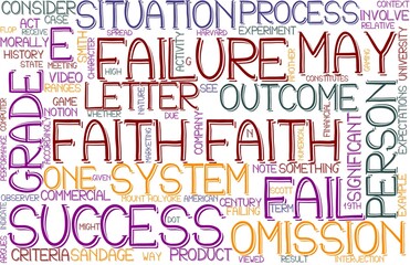 Faith Wordcloud Tshirt Banner, Wallpaper, Background, Book Cover, Wordart