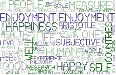 Enjoyment Wordcloud Banner, Wallpaper, Background, Book Cover, Wordart