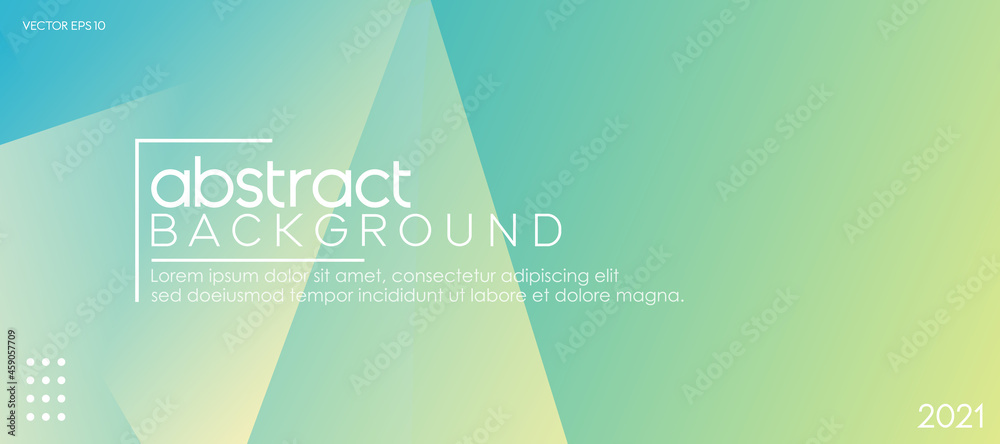 Poster abstract modern green gradient texture background with line for business and technology presentation
