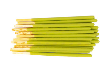 Biscuit Sticks Covered Matcha Green Tea Flavour 
