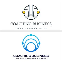 Caching business property real estate logo design