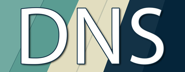 Dns - text written on multicolor striped background