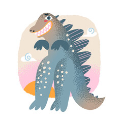 Japanese dragon, traditional magic animal from Japan mythology, esoteric Asian symbol