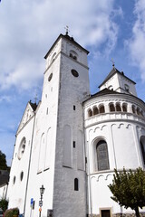 Fototapeta na wymiar Kirche St. Castor in Karden, Treis-Karden
