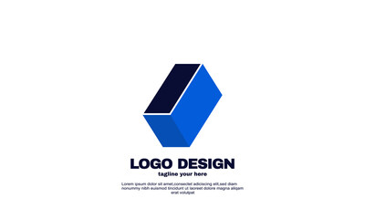 abstract creative logo modern creative brand idea business company design