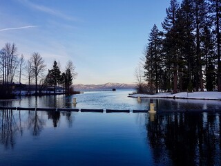 water dam in tahoe city 