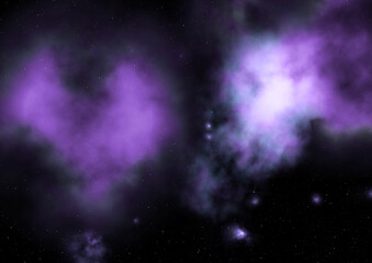 Obraz premium Being shone nebula