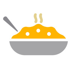 colorful porridge icon