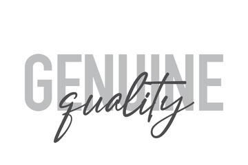 Modern, simple, minimal typographic design of a saying 