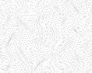 Lines abstract background, light black and white color. Vector seamless pattern modern swirl design.