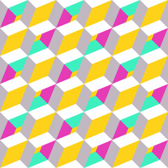 seamless abstract geometric background tile