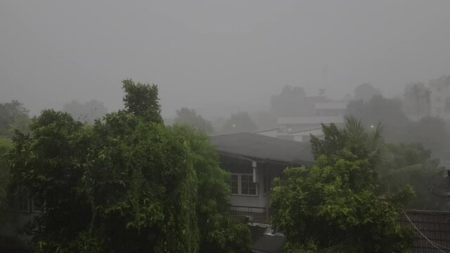 rain storm in,Heavy rain Thailand
