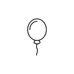 balloon icon, party vector, surprise illustration