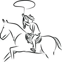 Fototapeta premium horse riding horse