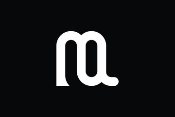 QM logo letter design on luxury background. MQ logo monogram initials letter concept. QM icon logo design. MQ elegant and Professional letter icon design on black background. M Q QM MQ