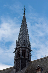 church steeple with sky
