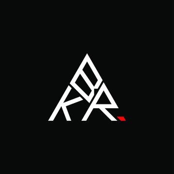 BKR letter logo creative design. BKR unique design
