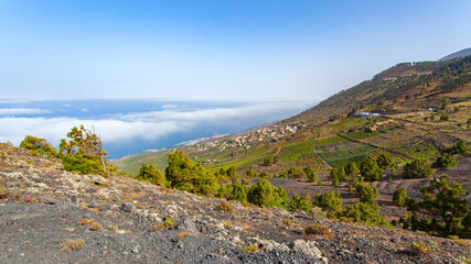 Fototapeta na wymiar Landscape of La Palma