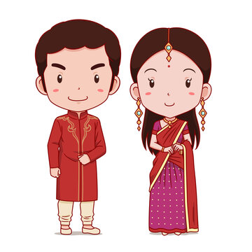 Indian Wedding Cartoon Images – Browse 2,483 Stock Photos, Vectors, and  Video | Adobe Stock