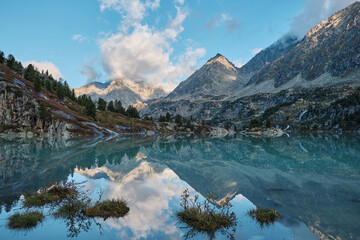 The Darashkol lake in Altai in Siberia