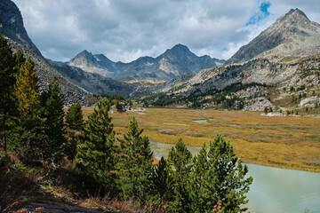 Beautiful nature of the Altai mountains