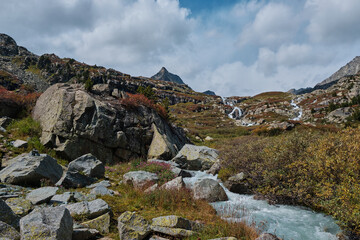 Beautiful nature of the Altai mountains