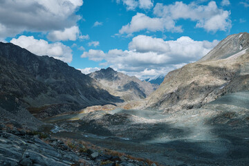 Altai mountains near Belukha  Mountain 