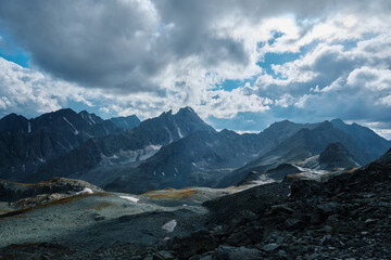 Altai mountains near Belukha  Mountain 