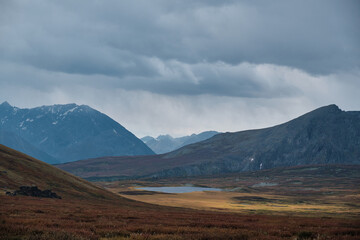 Beautiful nature of the Altai mountains